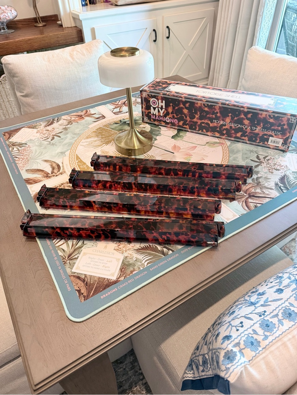 Oh My Mahjong Tortoise Mah Jong Tile Racks